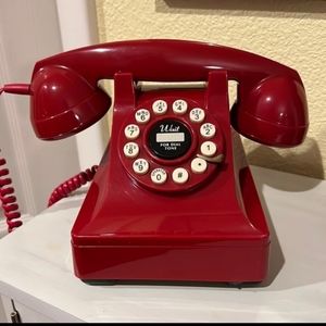 Crosley Novelty phone pottery  Barn vintage